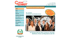 Desktop Screenshot of juwelier-schmidt.at