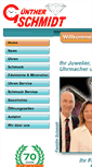 Mobile Screenshot of juwelier-schmidt.at